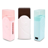 Single Handheld Depilatory Roll on Wax Heater Roller (Square Lid) - GreenLife-Wax Warmer